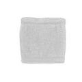 White 13"x13" Terry Cotton Washcloth